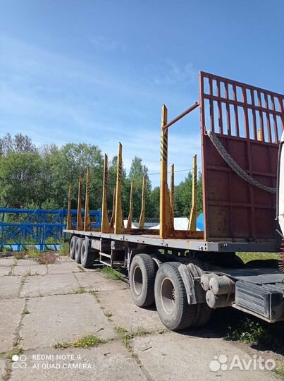 Полуприцеп лесовоз (сортиментовоз) МАЗ МАЗ-998640, 2006