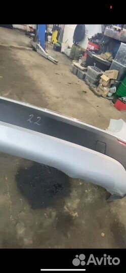 Задний бампер(юбка, губа) X1 e84 N52B30 2009-2010