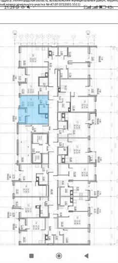Квартира-студия, 24,9 м², 4/13 эт.