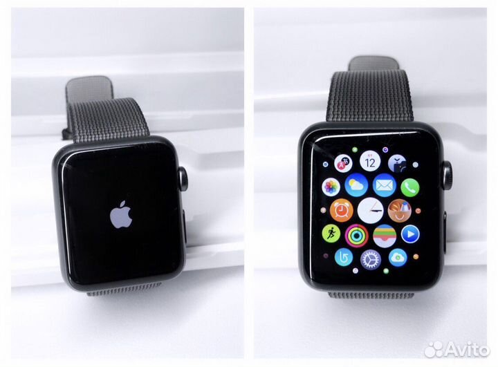 Apple watch с milanese ремешком