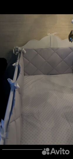 Бортики в детскую кроватку