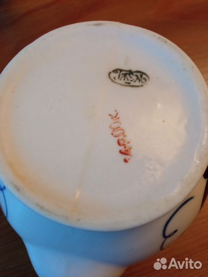 Чайник заварочный СССР Гжель