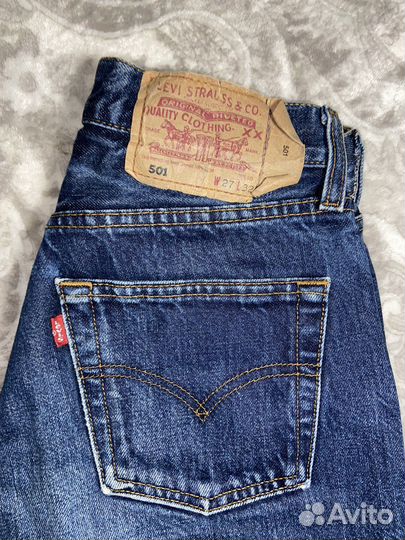 Джинсы levis 501 женские оригинал