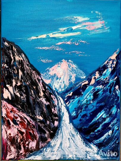 Картина Маслом на холсте большая