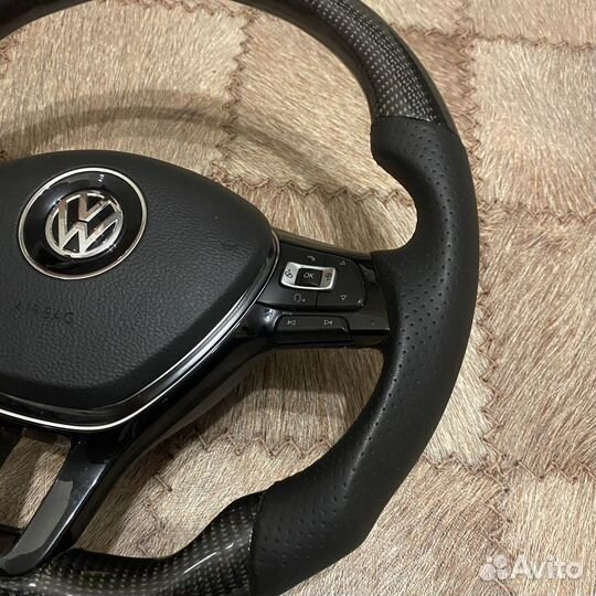 Руль карбоновый VW Volkswagen