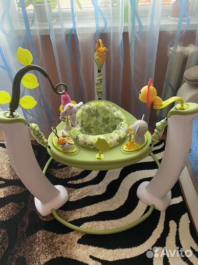 Игровой центр прыгунки Even Saucer Safari Friends