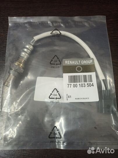 Лямбда зонд Лада Ларгус белый провод