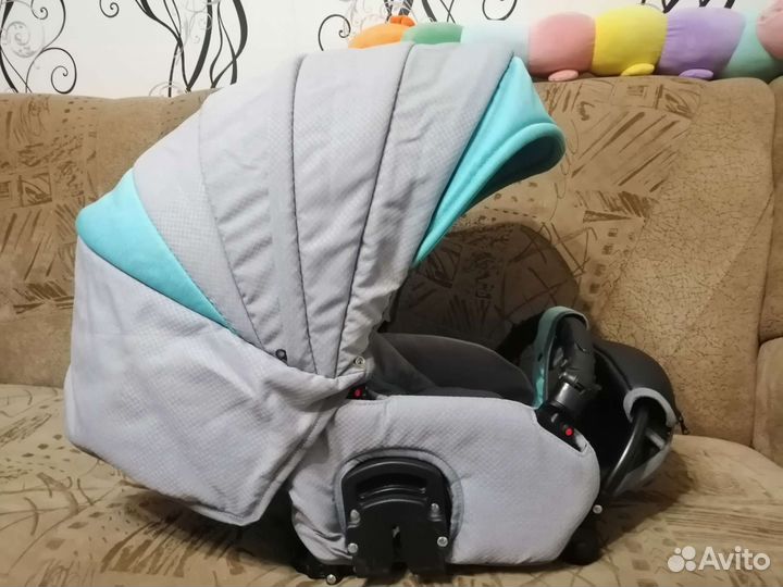 Детские коляски 2 в 1 индиго
