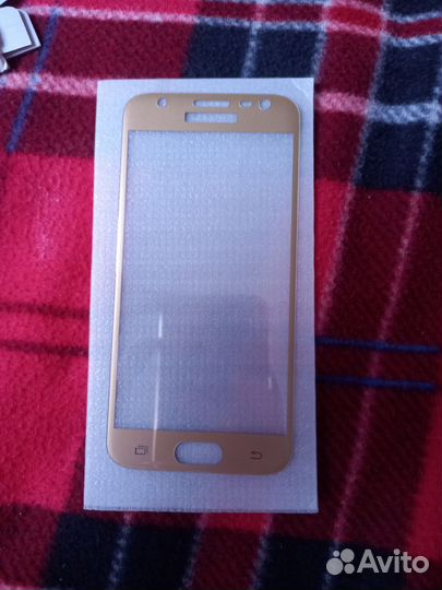 Защитное стекло на samsung J3