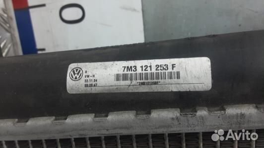 Радиатор системы охлаждения seat alhambra 7M (EBR1