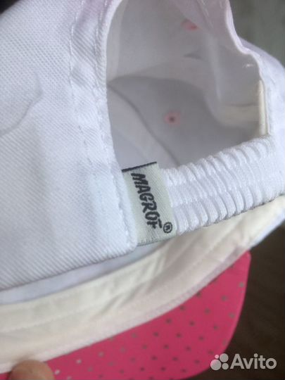 Две бейсболки для девочки, размер 50 (2-3 года)