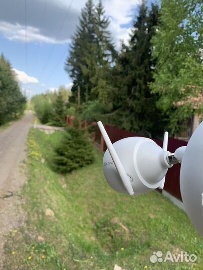 Комплект Видеонаблюдения для Дачи из 2х камер