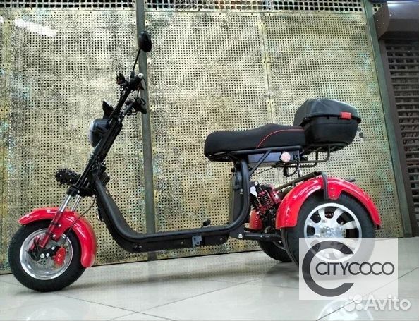 Электроскутер WhiteSiberia WS-PRO trike 3000w