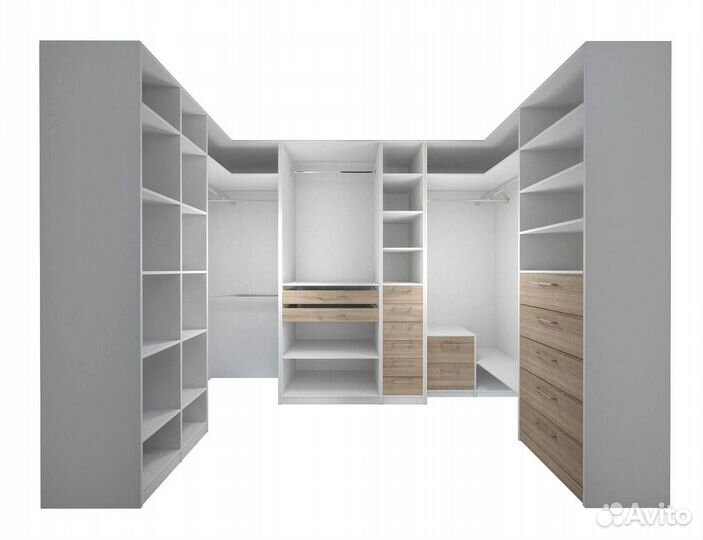 Гардеробная монтаж в подарок