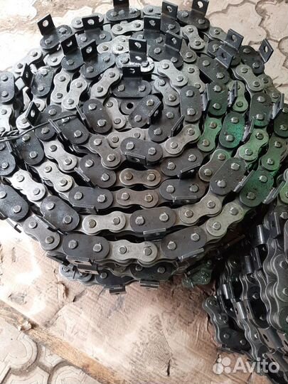 Усиленная цепь для траншеекопателя Кавабэ