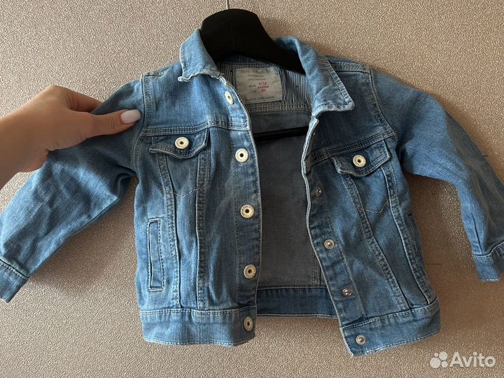 Джинсовая куртка zara