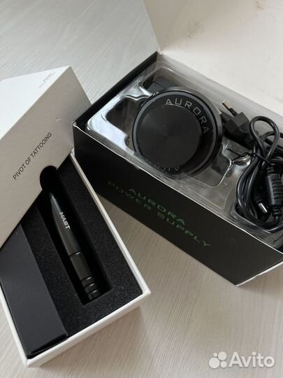 Машинка+блок питания для татуажа