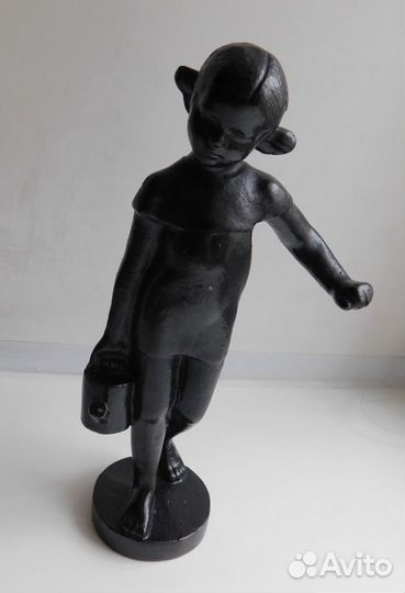 Чугунная статуэтка Куса в идеальном состоянии 17