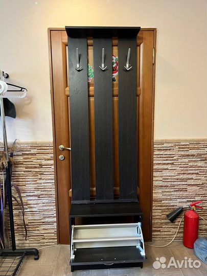 Обувница IKEA todalen + вешалка