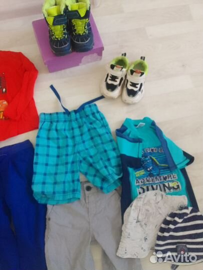 Фирменные вещи и обувь пакетом