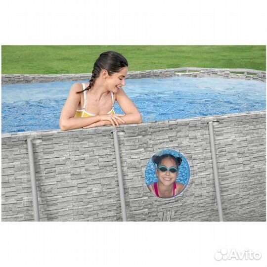 Каркасный бассейн bestway 56714 427х250х100 см