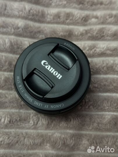 Объектив canon 50mm 1 8 stm