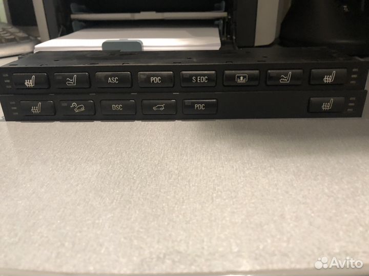 Блок переключателей центральной консоли bmw Е53