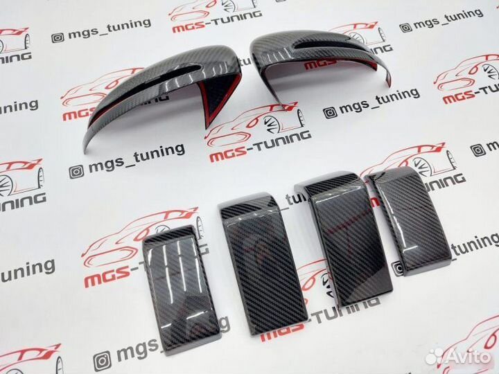 Комплект карбоновых элементов для G-Class w464