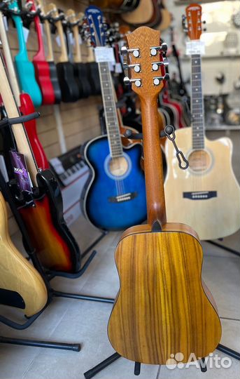 Тревел гитара flight TR-1000 teak