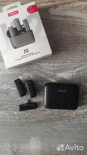 Петличный микрофон Ulanzi j12 (type-C)
