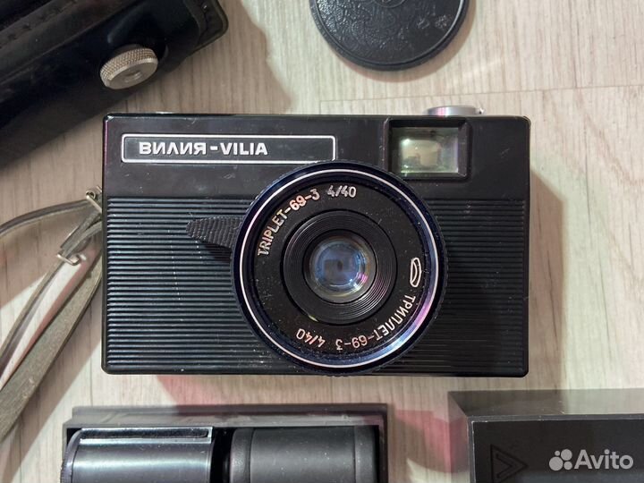 Плёночный фотоаппарат Вилия