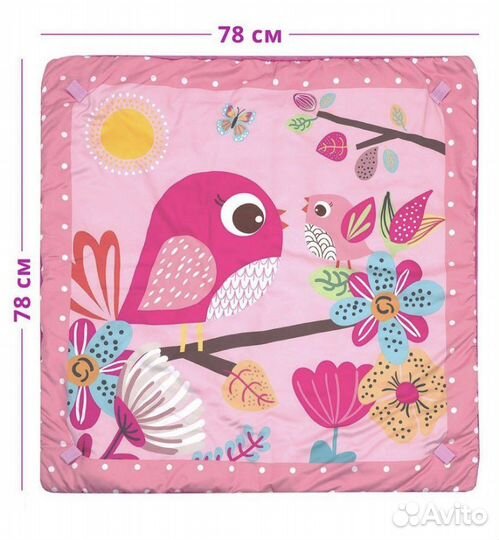 Развивающий коврик манеж с дугами после 1 ребенка