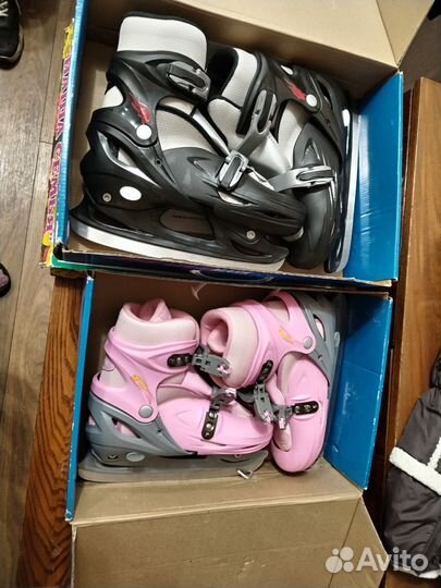 Коньки 39-42 размер