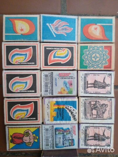 Набор спичек СССР ботанический сад