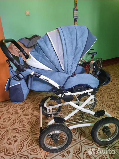 Коляска 2 в 1 indigo 18