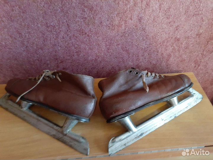 Коньки хоккейные, фигурные