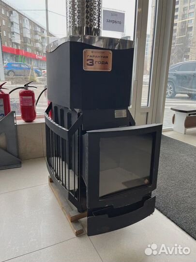 Печь для бани Теплодар русь-сетка 25л