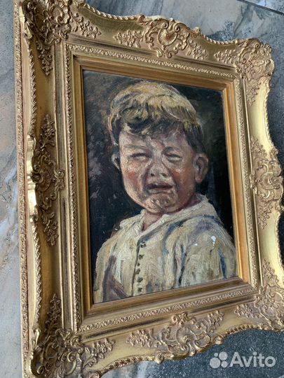 Картина на картоне