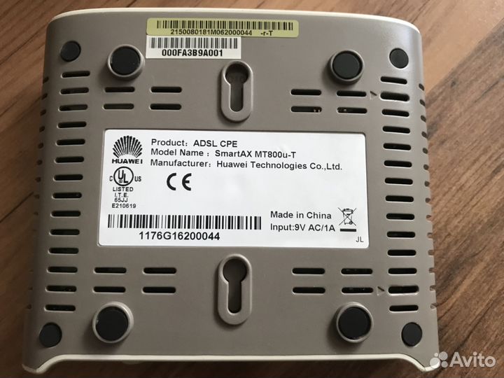 Модем Huawei smart AX MT800u-T