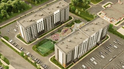 1-к. квартира, 43,6 м², 6/8 эт.