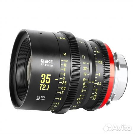 Meike Prime 35mm T2.1 Cine Lens PL Mount FullFrame