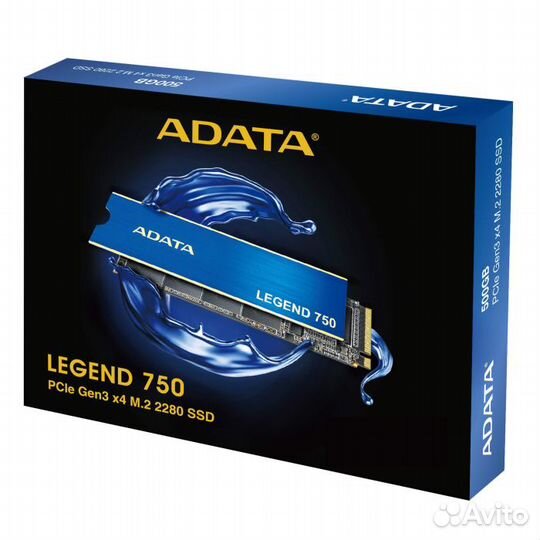 M.2 2280 500GB adata legend 750 Client SSD (aleg-7