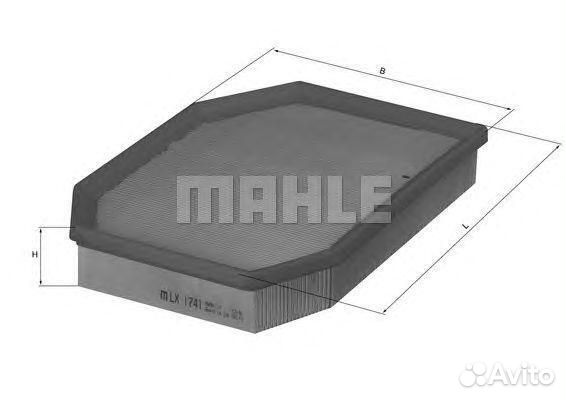 Фильтр воздушный Mahle/Knecht, LX1741