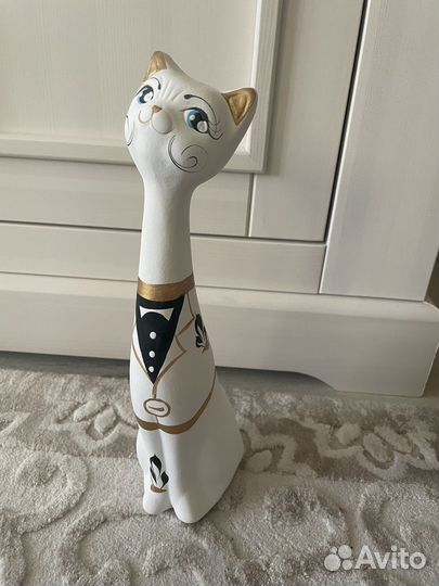 Кот керамика