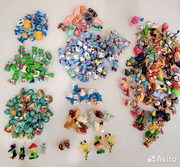 Киндер разные серии много