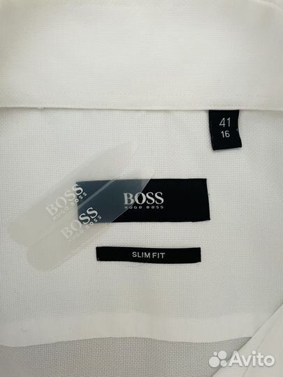 Рубашка мужская Hugo Boss, размер L/ XL