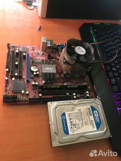 Материнская плата 775 ddr2