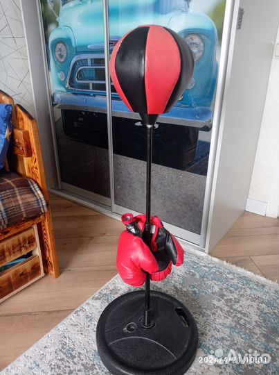 Боксерская груша детская напольная