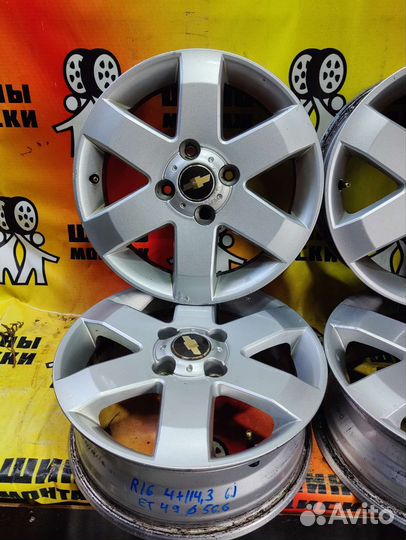 Литые диски R16 4*114.3 dia56.6 et49