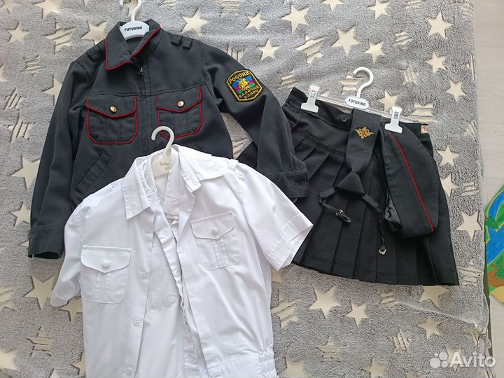 Школьная казачья форма для девочки